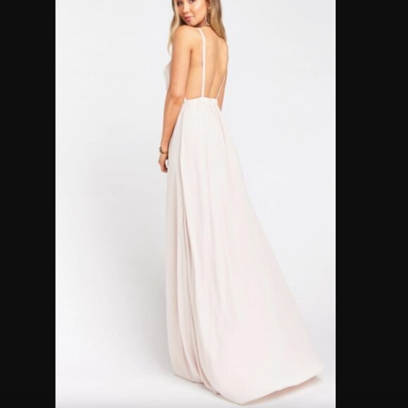 Show Me Your Mumu Amanda Maxi Dress in Show Me The Ring Crisp sz M - Picture 2 of 8
